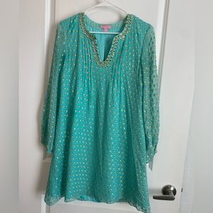 Lilly Pulitzer Colby silk tunic dress, size 2
